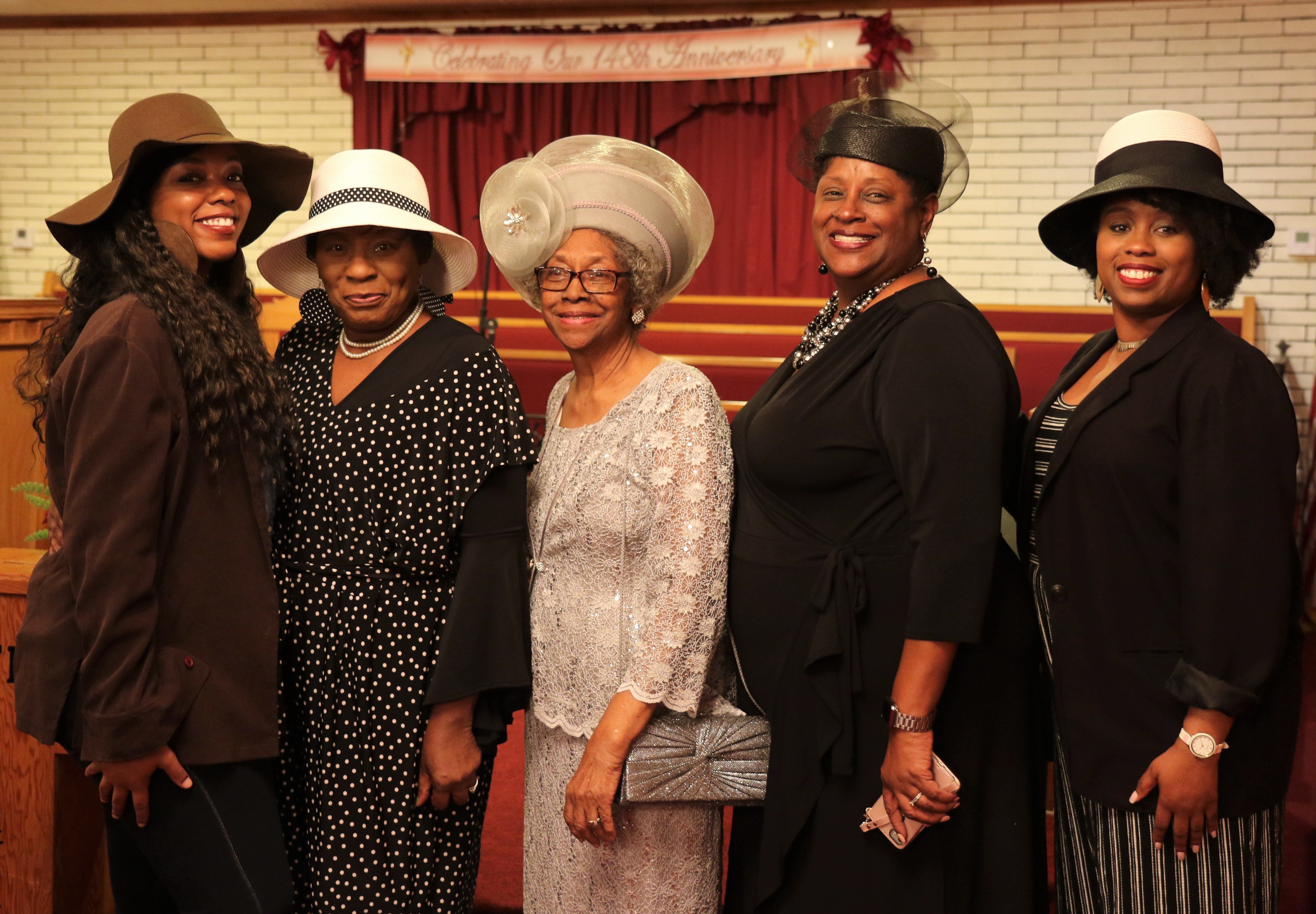 black church ladies in hats